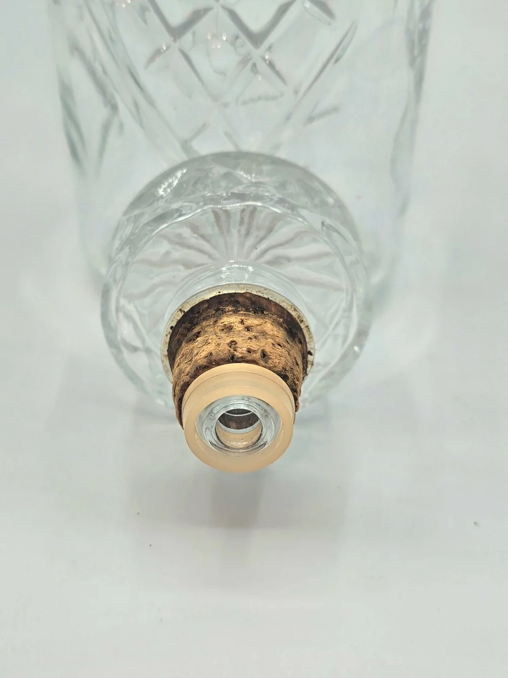 Vintage Drambuie Glass Decanter with Stopper - Clear